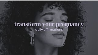 Listening To This Daily Will Transform Your Pregnancy  Affirmations Subliminal by Pregnancy Mindset [upl. by Ciapha]