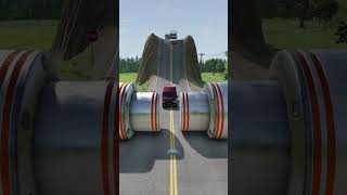 Cars amp Van Vs 3 Extreme Bollards  BeamNGDrive shorts beamngdrive india [upl. by Aicrag174]