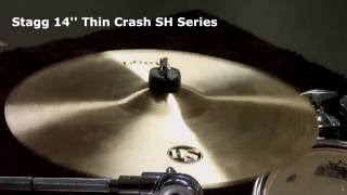 Stagg 14quot Thin Crash Cymbal SH Series [upl. by Nahij]