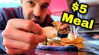 Mexican Street Food  What You Get For 5 Dollars [upl. by Egwan]