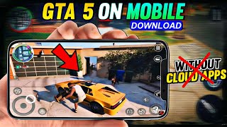 how to play gta 5 in mobile 🤯 gta 5 mobile download  how to download gta v in mobile [upl. by Releehw]