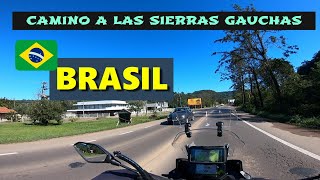 🌞 BRASIL🌴como pocos conocen🌴 SIERRA Y MAR viajes brasil mototerapia rutasenmoto voge650ds [upl. by Nnahgiel]