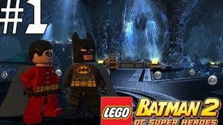 Lego Batman 2  Walkthrough Part 1 Theatrical Pursuits [upl. by Sonitnatsnok]