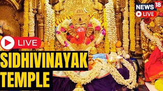 Ganesh Aarti LIVE  Ganesh Chaturthi 2023  Siddhivinayak Temple LIVE Visuals  N18L  News18 LIVE [upl. by Akenna]