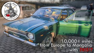 Mongol Rally 2023 in a crippled 1970s MK1 Escort Ep 1 The Rise of Garpez and Drebin [upl. by Melli]