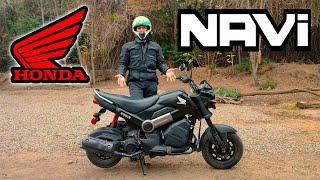 HONDA NAVI  🧐Review🫣Prueba🤔Opinión [upl. by Kcirneh]