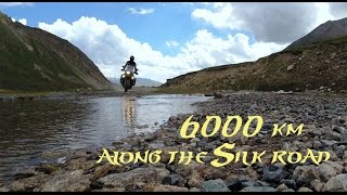 Motorcycle Adventure Central Asia  6000km Along the Silk Road [upl. by Assecnirp454]