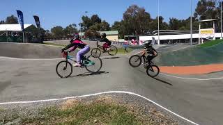 Westside BMX track Perth Western Australia averageaustralianbmxchick [upl. by Eimirej43]