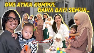 DIKI ATIKA DATENG BAWA BAYI lucu banget baby date [upl. by Adnhoj]