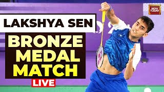 LIVE Lakshya Sen Olympic Bronze medal Match  Lakshya Sens Match Vs Zii Jia Lee In Paris Olympics [upl. by Oloap206]