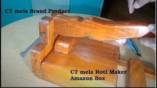 Original Wooden CTmela Roti Maker Wooden Chapati Maker amp Khakra Maker Best Home amp restaurantPART6 [upl. by Levins]