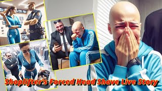 Haircut Stories  Shoplifters Forced Head Shave Live Story  headshave buzz cut bald [upl. by Newby893]