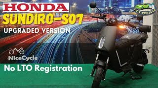 ebike electricvehicle honda SUNDIRO S07 Sport and Style  Full Review NiceCycle ebike serye [upl. by Rodd943]