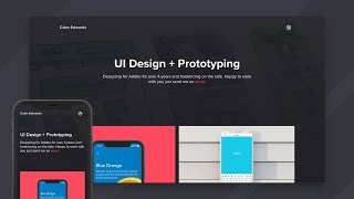 How to Design and Code a Responsive Portfolio Website  Part 2 [upl. by Styles]