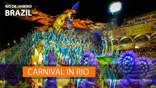 Brazil Carnival The Rio de Janeiro parade in 1 minute [upl. by Malissia660]