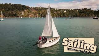 Sailing on Lyttelton Harbour [upl. by Elahcar]