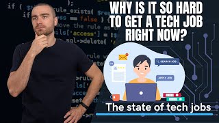 Why is it so hard to get a software job right now  Tech Recession [upl. by Ecidnac808]