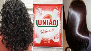 DONA DE SALÃO FEZ E FICOU CHOCADA MILAGROSA PROGRESSIVA CASEIRA Alisamento Natural  CABELO LISO [upl. by Rhee]