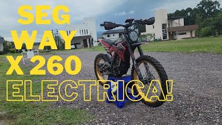 SEGWAY X260  SUR RON ENDURO ELECTRICA [upl. by Ater]