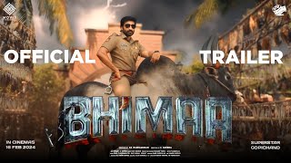 Bhimaa 2024 Official Trailer  Gopichand  A Harsha  Ravi Basrur  Sri Satya Sai Arts [upl. by Ardnekat847]