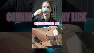 Connor Kaminsky lick guitarshred guitarskills guitartutor guitartabs guitarlesson guitarmusic [upl. by Jack313]