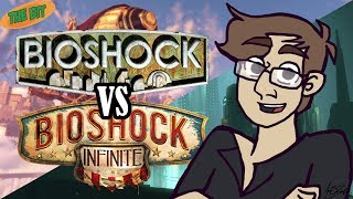 Bioshock vs Bioshock Infinite [upl. by Nuawd]