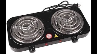 Seven star Electric Coil Burner Countertop Hot Plate maintenance ስቶቪ ጥገና  Stove maintenance [upl. by Aniaj]