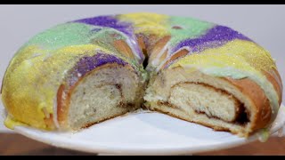 How to make King Cake  Easy Mardi Gras King Cake Recipe [upl. by Cleave]