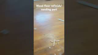 Wood floor refinishing process by the Pros HampG Remodel [upl. by Kwan]