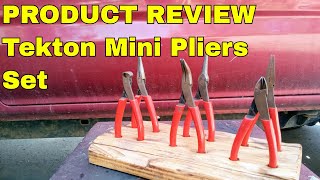 TOOL SPOTLIGHT  Tekton Mini Pliers Set For Honda Snowblower Owners HondaSnowblowerEnthusiasts311 [upl. by Hooper]