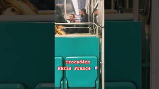 Trocadéro Paris France metro station shorts trending youtubeshorts short viralvideo [upl. by Drews]