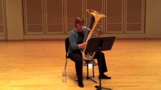 Vaughan Williams Concerto for Bass Tuba movement II [upl. by Geminian]