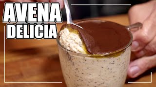 Desayuna de AVENA en 2 minutos  Delicioso AVENA CheeseCake [upl. by Neetsirhc653]