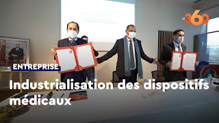 Une convention de partenariat pour le développement de lindustrialisation de dispositifs médicaux [upl. by Apilef]