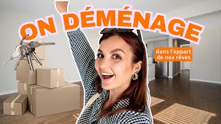 VLOG DÉMÉNAGEMENT  📦 1500€mois AMAZING appartement tour [upl. by Azeria199]