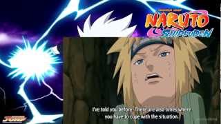 Kakashis Chidori and Minatos Flying Raijin Jutsu 1080p HD [upl. by Vatsug]