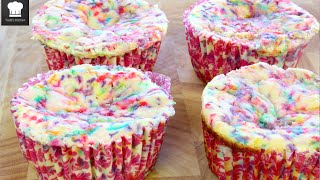 Confetti Cheesecake Cupcakes [upl. by Ayyn]