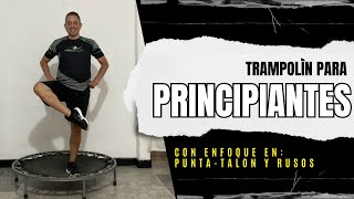 TRAMPOLÌN PRINCIPIANTES  ENFOQUE EN RUSOS Y PUNTATALÓN  NUEVA SERIE [upl. by Domph]