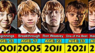 Rupert Grint Transformation From 1 to 36 Year Old [upl. by Ardnua5]