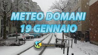 Meteo domani 19 gennaio 2023 [upl. by Lancelle]