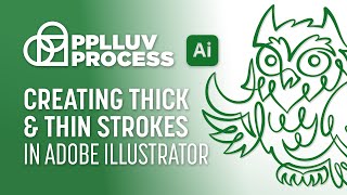 Creating Thick amp Thin Strokes [upl. by Zucker]