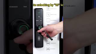 Home Electronic Digital Biometric Fingerprint Door Lock Keyless Entry Door [upl. by Grevera]