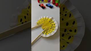 cute watermelon paper craft for beginners step by step viralshort kidscraft papercraft handmade [upl. by Reeva]