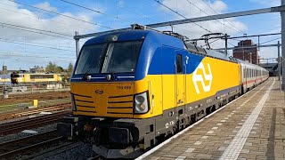 IC Berlijn vertrekt met Toeter van station Amersfoort Centraal [upl. by Nylzor657]