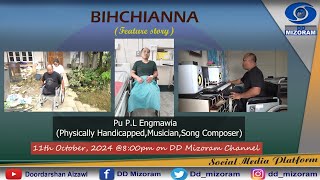 PL Engmawia sateek khua kawmna Physically handicapped MusicianSong Composer [upl. by Aynatan]