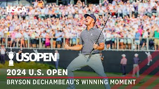 2024 US Open Highlights Bryson DeChambeau Winning Moment [upl. by Conner372]