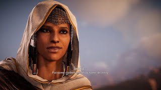 Bayek and Amunet Reunion  Assassins Creed Origins  The Hidden Ones [upl. by Sauls449]