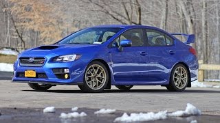 2015 Subaru WRX STI launch edition review [upl. by Aciraj539]