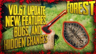 Update 067  New Weapon Holder AWESOME Turtle Shell Redesign Bugs Additions amp More  The Forest [upl. by Ashok247]