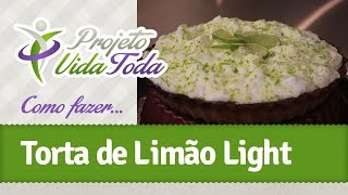 Como fazer Torta de Limão Light [upl. by Cofsky]